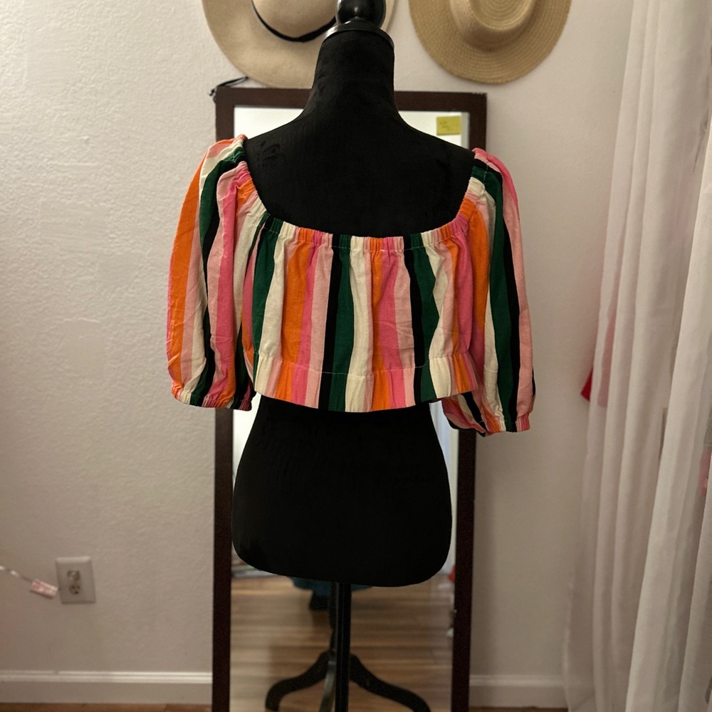 Eloquii MultiColored Two-Piece Set - Picture 9 of 10
